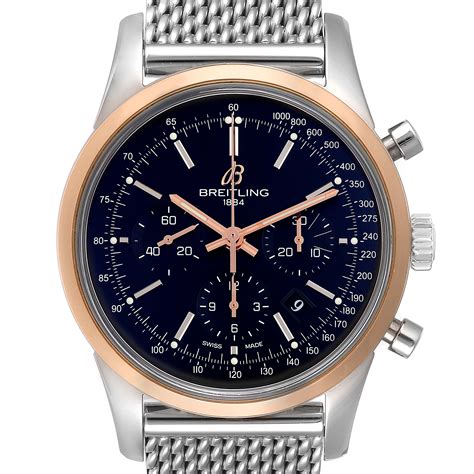 breitling transocean chronograph rose gold limited edition|Breitling Transocean Chronograph Rose gold .